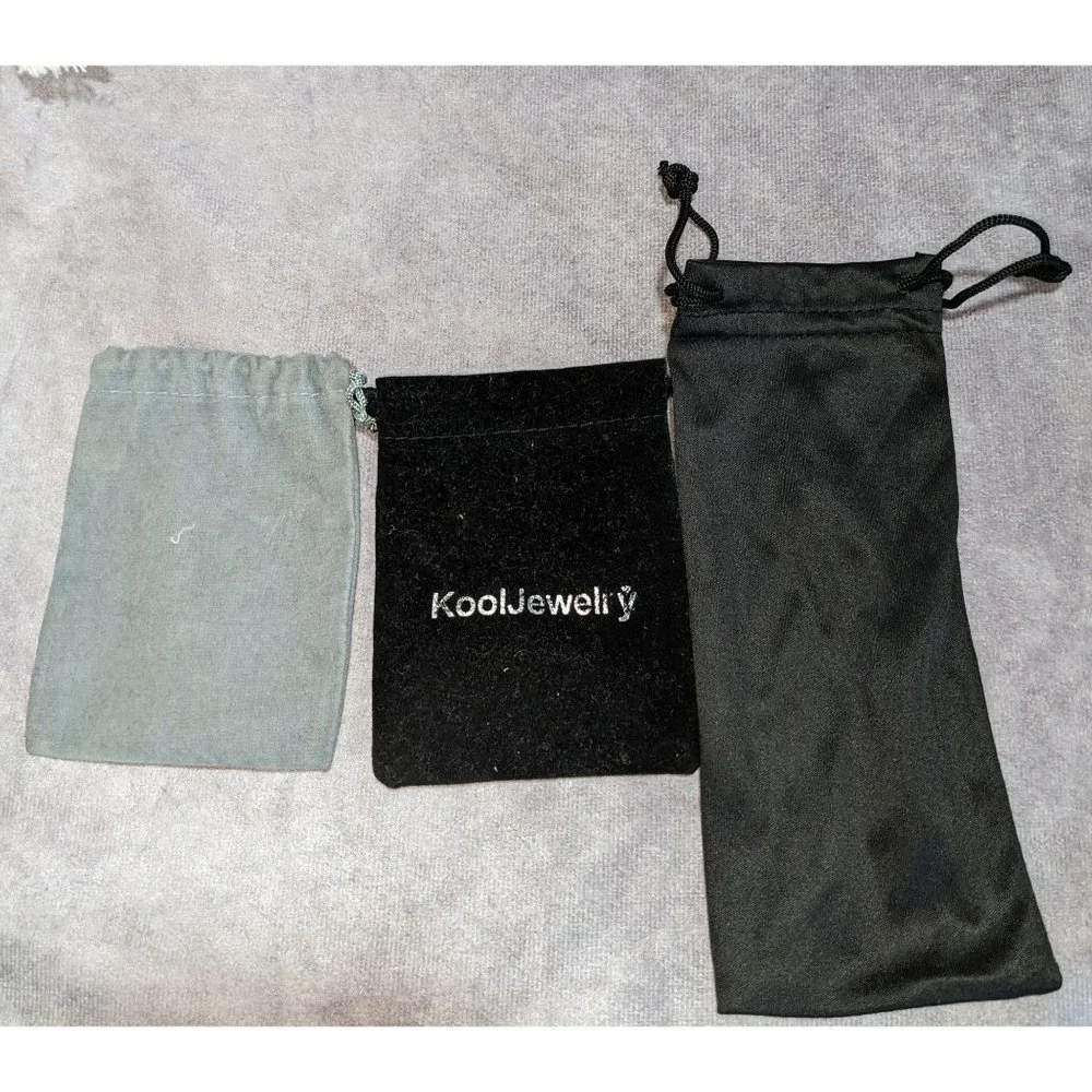 Assorted Jewelry Dust Bags (4)